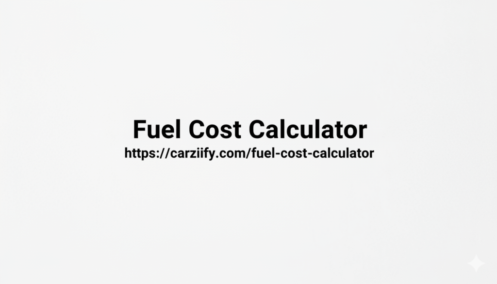 Fuel Cost Calculator